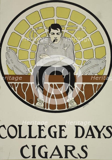 College days cigars, c1895 - 1917. Creator: Unknown.
