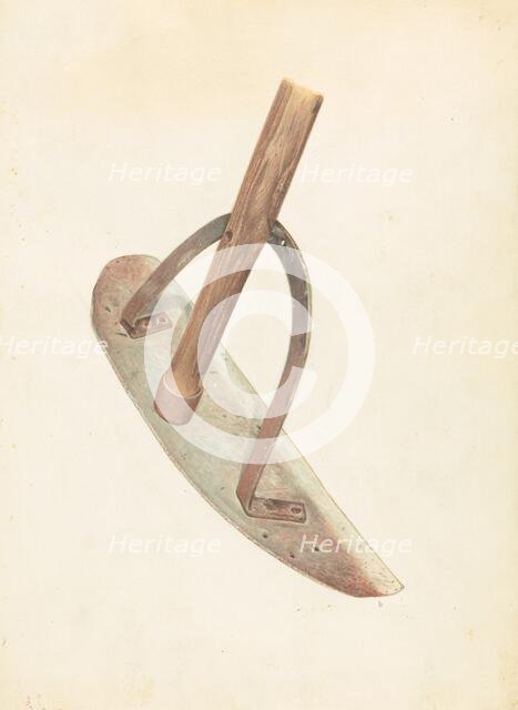 Amana Baker's Hoe, c. 1938. Creator: Arthur Stewart.