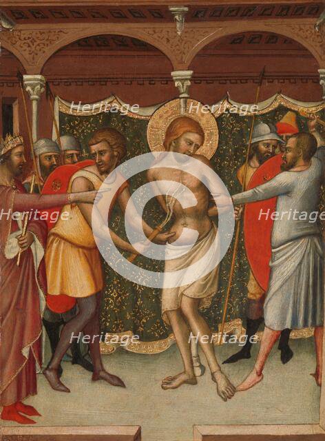 The Flagellation, c.1365. Creator: Luca di Tommè.