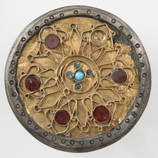 Disk Brooch, Frankish, 8th century (?). Creator: Unknown.