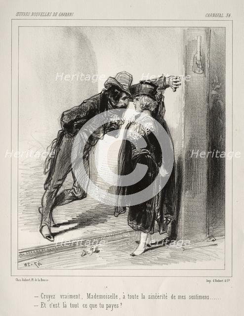 Carnaval. Creator: Paul Gavarni (French, 1804-1866).