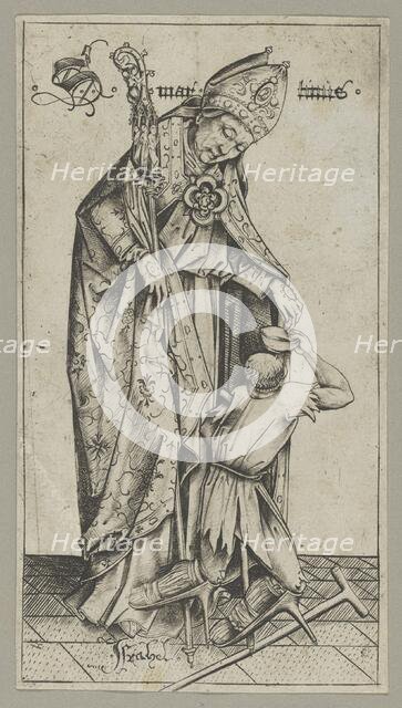 Saint Martin,.n.d. Creator: Israhel van Meckenem.