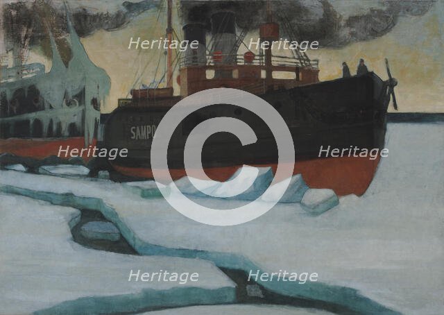 Icebreaker, 1900. Creator: Juho Rissanen.