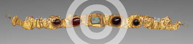 Diadem with Inlays, 50-25 B.C. Creator: Unknown.