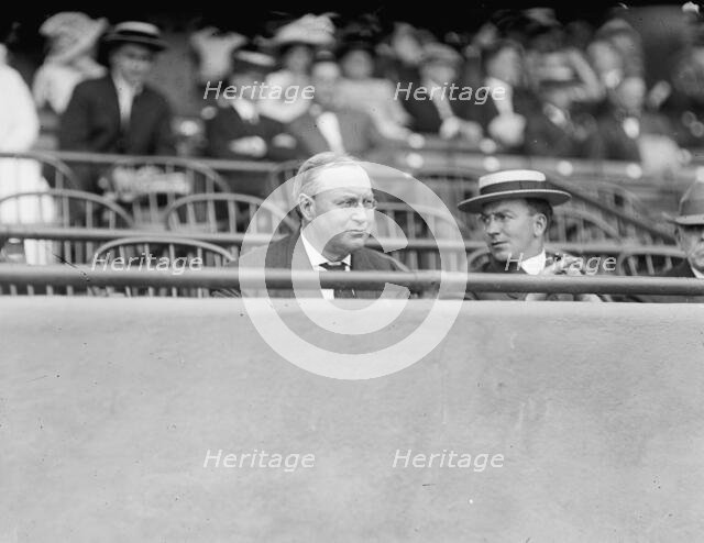 James Schoolcraft Sherman, US Vice President, 1911. Creator: Harris & Ewing.
