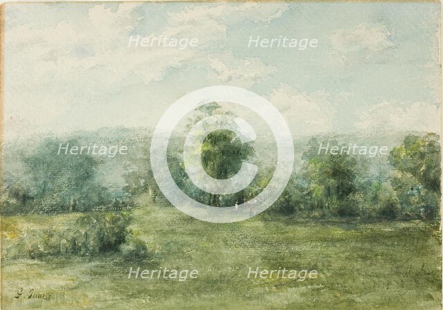 Landscape, n.d. Creator: George Inness.