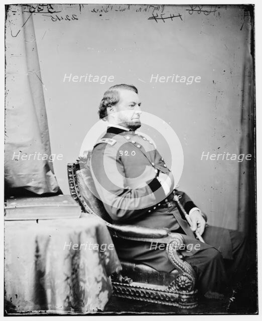 General Benjamin William Brice, between 1860 and 1875. Creator: Unknown.
