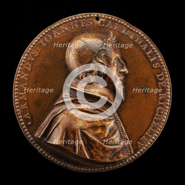 Armand-Jean du Plessis, 1585-1642, Cardinal de Richelieu 1622, 1630. Creator: Jean Warin.