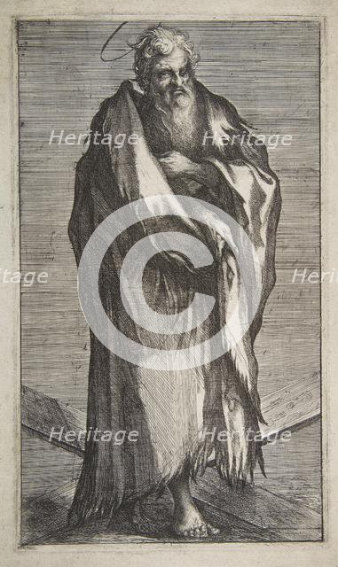 Saint Andrew, 1595-1616. Creator: Jacques Bellange.