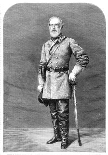 General Robert Edmund Lee, Commander-In-Chief of the Army of the Confederate States of America, 1864 Creator: Unknown.
