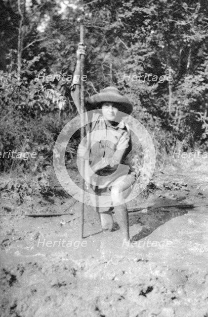 On the 'road', Dett to Wankie, Southern Rhodesia, 1925 (1927). Artist: Thomas A Glover