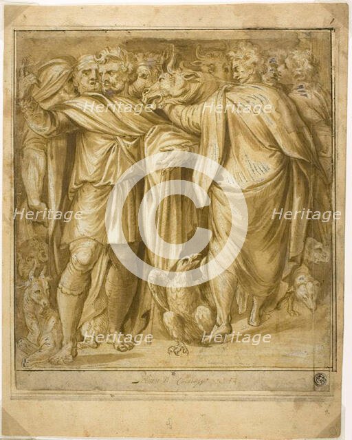 Sacrificial Scene, n.d. Creator: Unknown.