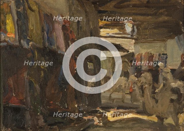 Smyrna (Bazaar), 1910. Creator: Jan Ciaglinski.