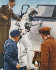 Sealed flying suit, 1938. Artist: Unknown.