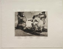 The Horrors of War: Barbarians!. Creator: Francisco de Goya (Spanish, 1746-1828).