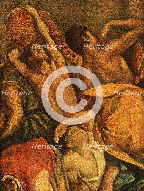 'The Expulsion of the Moneylenders from the Temple', c1600, (1938). Artist: El Greco.