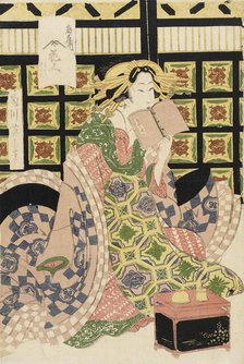Hana no Hito of Ogiya, 1809-1813. Creator: Kikugawa Eizan.