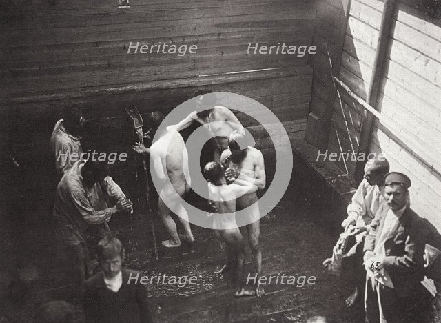 The sacred spring in Sarov Monastery, Russia, 1903. Artist: K von Hahn