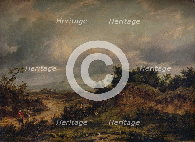 'A Rough Road', 1826. Artist: Patrick Nasmyth.