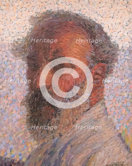 Self-Portrait, c. 1912. Creator: Martin, Henri (1860-1943).