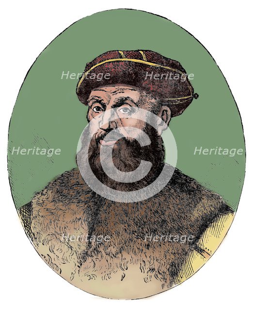 Ferdinand Magellan (c1480-1521), Portuguese explorer, 1904.