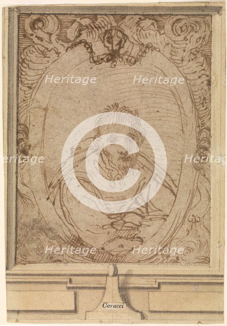 Self-portrait, 1580s. Artist: Carracci, Annibale (1560-1609)