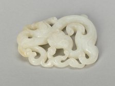 Coiled Dragon, late Ming (1368-1644) or early Qing dynasty (1644-1911), 17th century. Creator: Unknown.