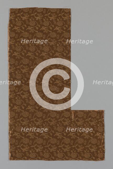 Fragment, Japan, Edo period (1615-1868), 1800/25. Creator: Unknown.