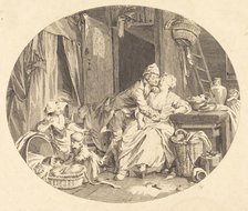 La Félicité villageoise, 1784. Creator: Nicolas Delaunay.