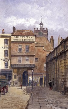 St Bartholomew's Priory, London, 1881. Artist: John Crowther
