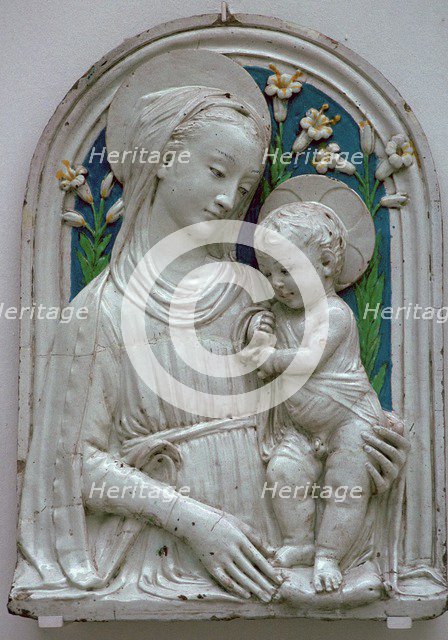 Depiction of the Virgin and Child. Artist: Unknown