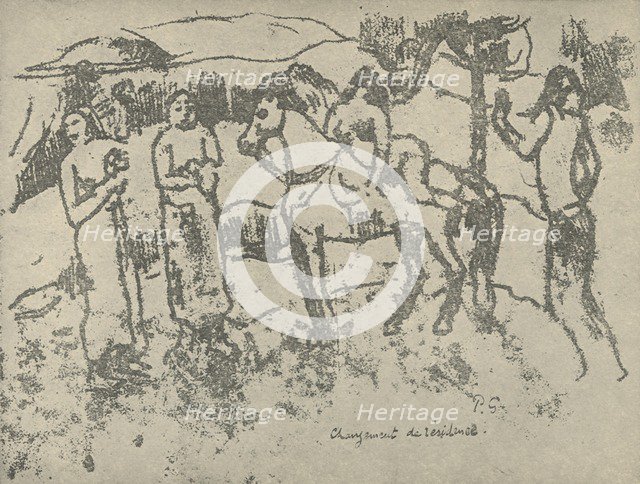 'Change of Residence', 1936. Artist: Paul Gauguin.