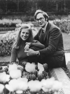 Prince Richard and his fiancee Brigitte Van Deurs, Kensington Palace, February 1972. Artist: Unknown