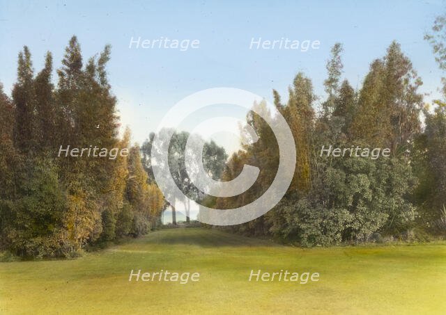 "La Chiquita," Francis Townsend Underhill house, Channel Drive, Montecito, California, 1917. Creator: Frances Benjamin Johnston.