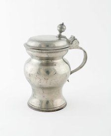 Covered Tankard, Regensburg, c. 1791. Creator: Johann George Kranth.