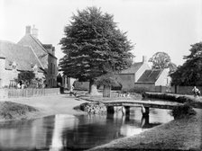 Lower Slaughter, Gloucestershire, 1890. Artist: Henry Taunt.