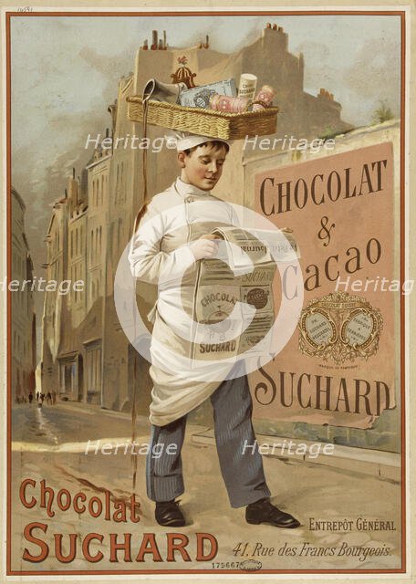 Chocolat et cacao Suchard, 1895. Creator: Anonymous.