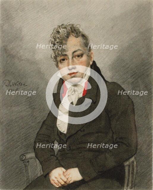 Portrait of Theodore Edward Hook (1788-1841), 1806. Creator: De Wilde, Samuel (1785-1841).