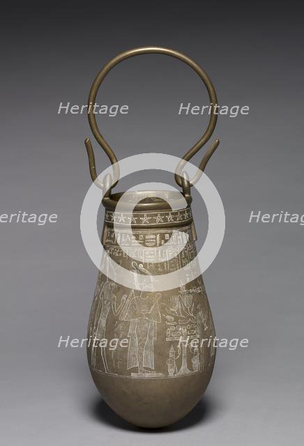 Decorated Situla, 305-30 BC. Creator: Unknown.