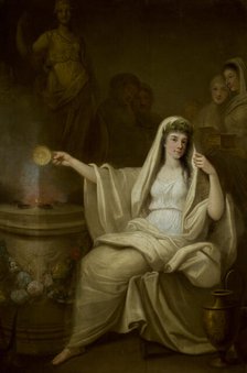 Offering of a Vestal, 1785-1786. Creator: Franciszek Smuglewicz.