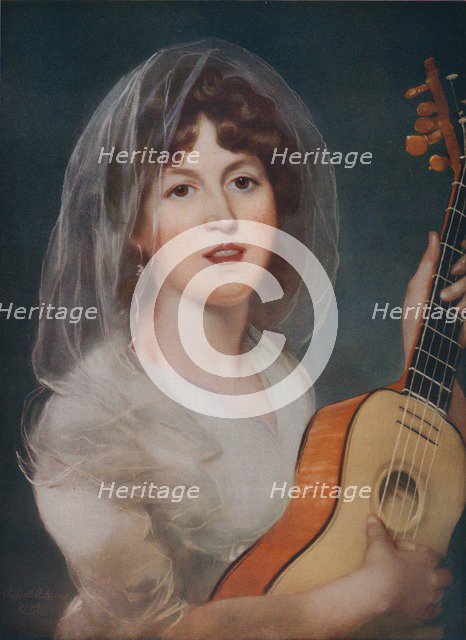 'Elizabeth Bannister',1799. Artist: John Russell.