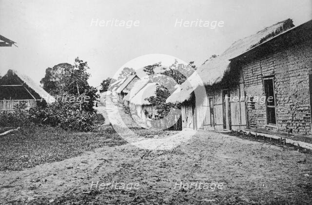 Scene in Iquitos, Peru, 1913. Creator: Unknown.