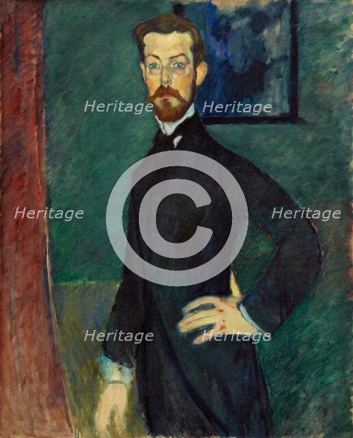 Portrait of Paul Alexandre (1881-1968), 1909. Creator: Modigliani, Amedeo (1884-1920).