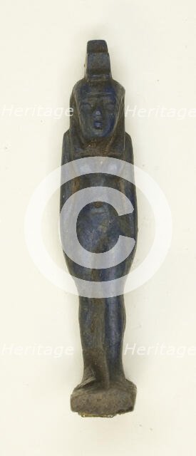 Amulet of the Goddess Isis, Egypt, Late Period-Ptolemaic Period (7th-1st century BCE). Creator: Unknown.