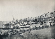 'Worthing - General View of the Front', 1895. Artist: Unknown.