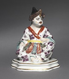 Seated Chinese Figure, c. 1730. Creator: Meissen Porcelain Factory (German).