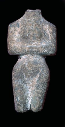 Cycladic figure. Artist: Unknown