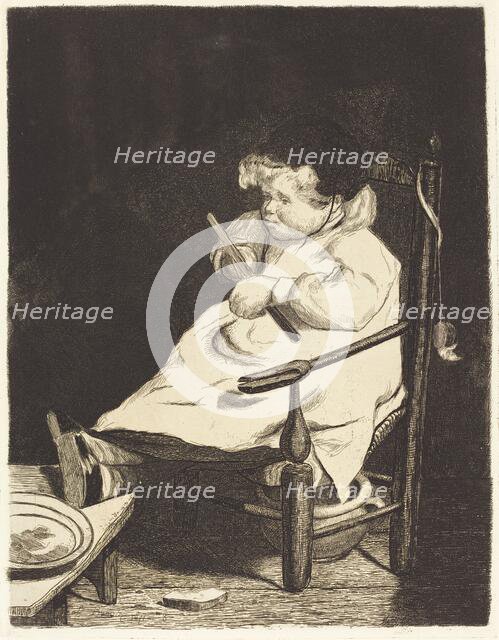 Le Dessert, 1862. Creator: Francois Bonvin.