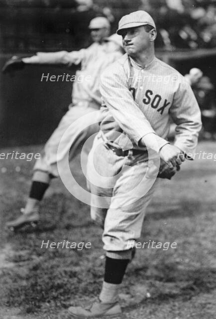 Charles "Heine" Wagner, Boston Al (Baseball), 1913. Creator: Harris & Ewing.