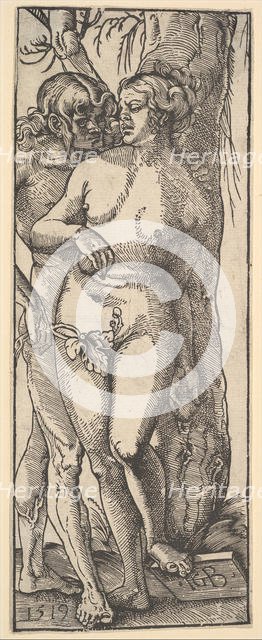 Adam and Eve, 1519. Creator: Hans Baldung.